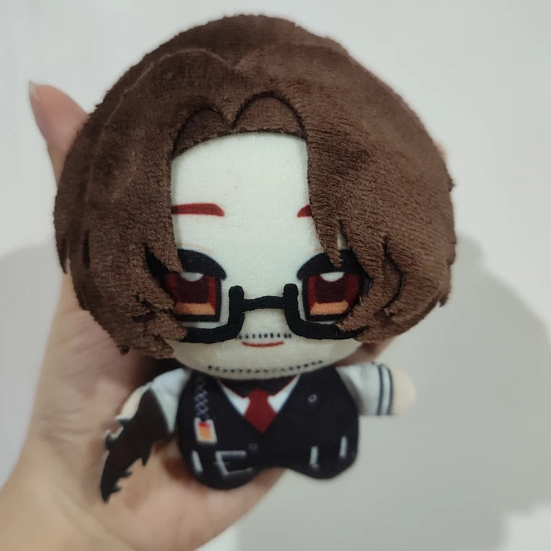 New Charater Printed Rien Plusie Doll 10cm Plush Ornament Toys Game Limbus Company Rien Stuffed Doll Pendant Birthday XMAS Gift