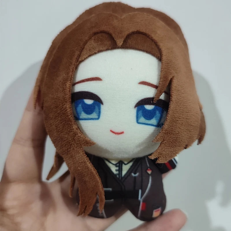 New Charater Printed Rien Plusie Doll 10cm Plush Ornament Toys Game Limbus Company Rien Stuffed Doll Pendant Birthday XMAS Gift